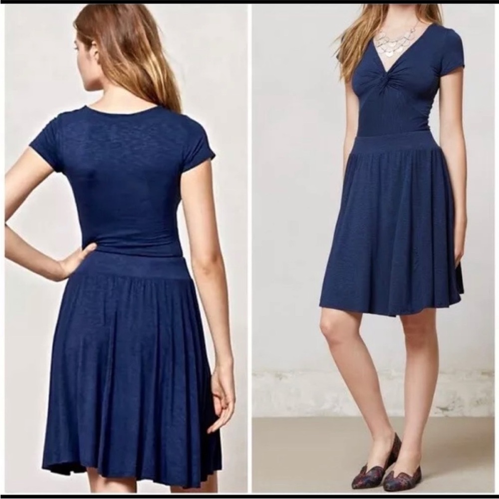 Anthropologie Dolan Taya drop waist T-shirt dress
